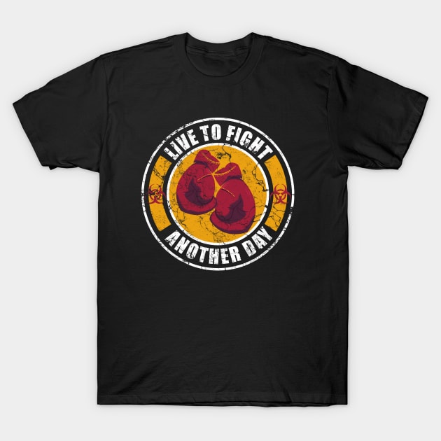 live to fight another day T-Shirt by Alpha punch